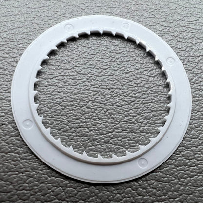 2 Stück Weiß Arabische Schrift Datumscheibe für Miyota 8215 Uhrwerk