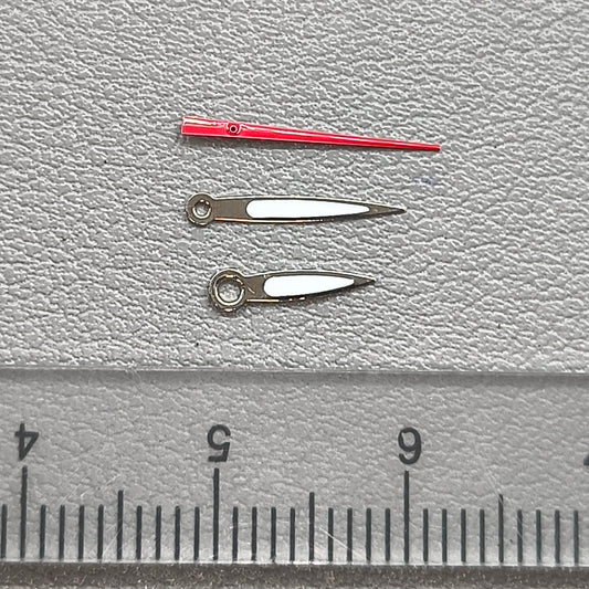 2 Sets Luminous Red Second New Watch Hands for Miyota 2035 Movement