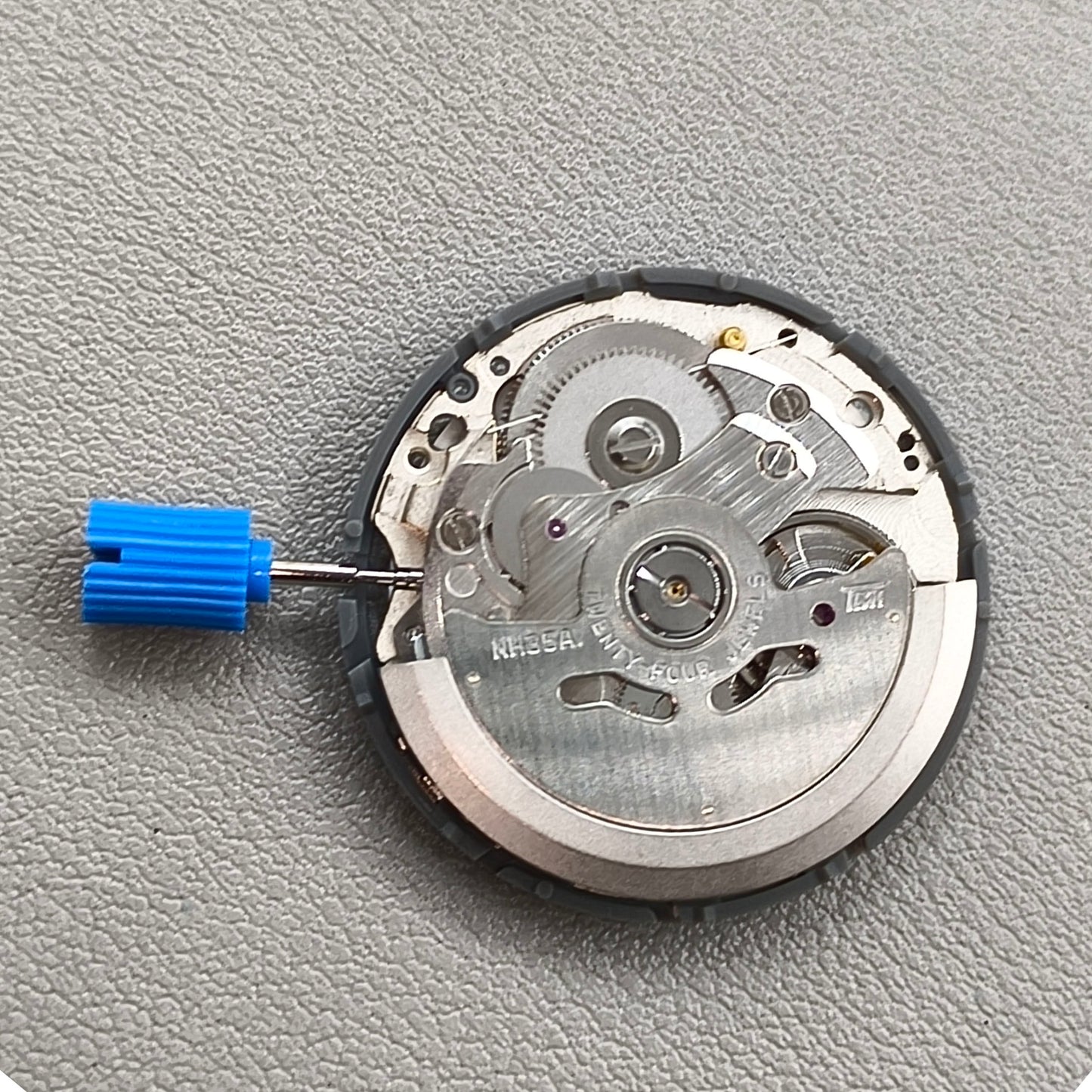 Japan Yellow Disk Seiko NH35 Automatic Mechanical Movement Date@3