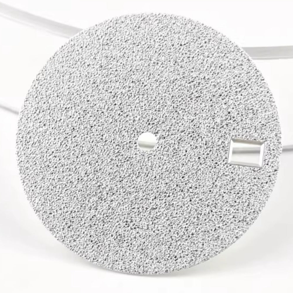 28.5mm Solid Silver Modified Matted Watch Dial Fit for Miyota 8215 8200 Movement