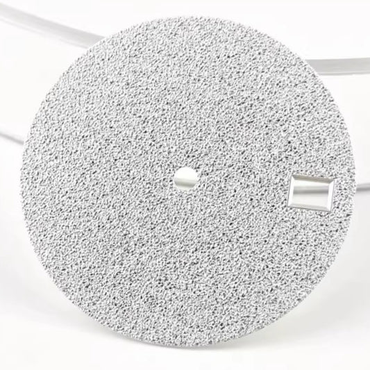 28.5mm Solid Silver Modified Matted Watch Dial Fit for Miyota 8215 8200 Movement