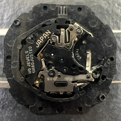 Japan Made PC32A Quartz Movement 3 Hands Black Disk H2 HCP2 Watch Part