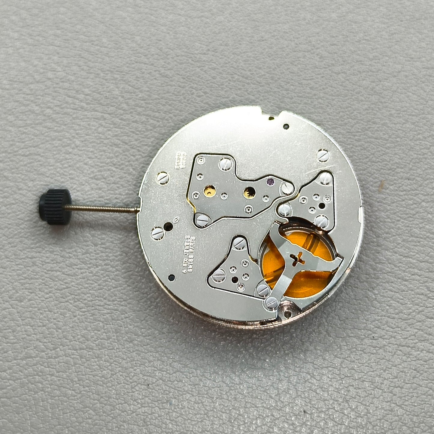 Swiss Ronda 5030D 5030.D Quartz Watch Movement Date@4