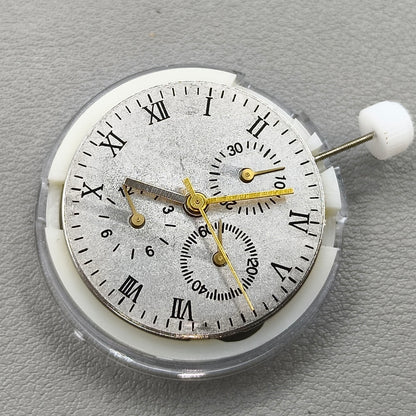 China Made 7753 White Disk Machanical Movement Clone for Daytona