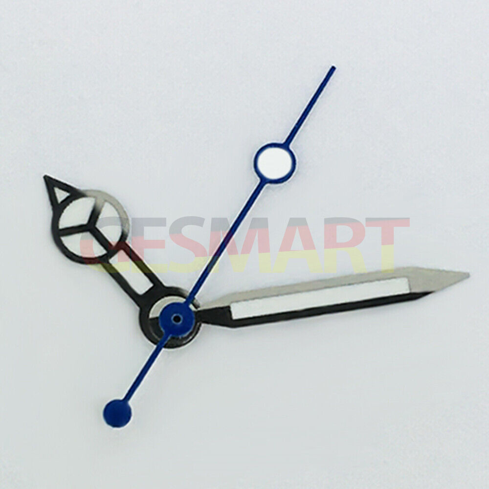 Dark blue luminous second hand with green glow for ETA 2836/2846/2824 watch movements.