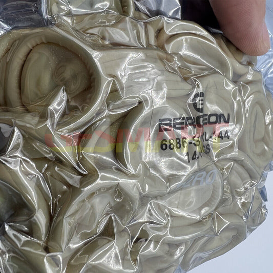 Bergeon 6886 rubber finger protection thimbles, pack of 144, ideal for watchmaking and assembly tasks.