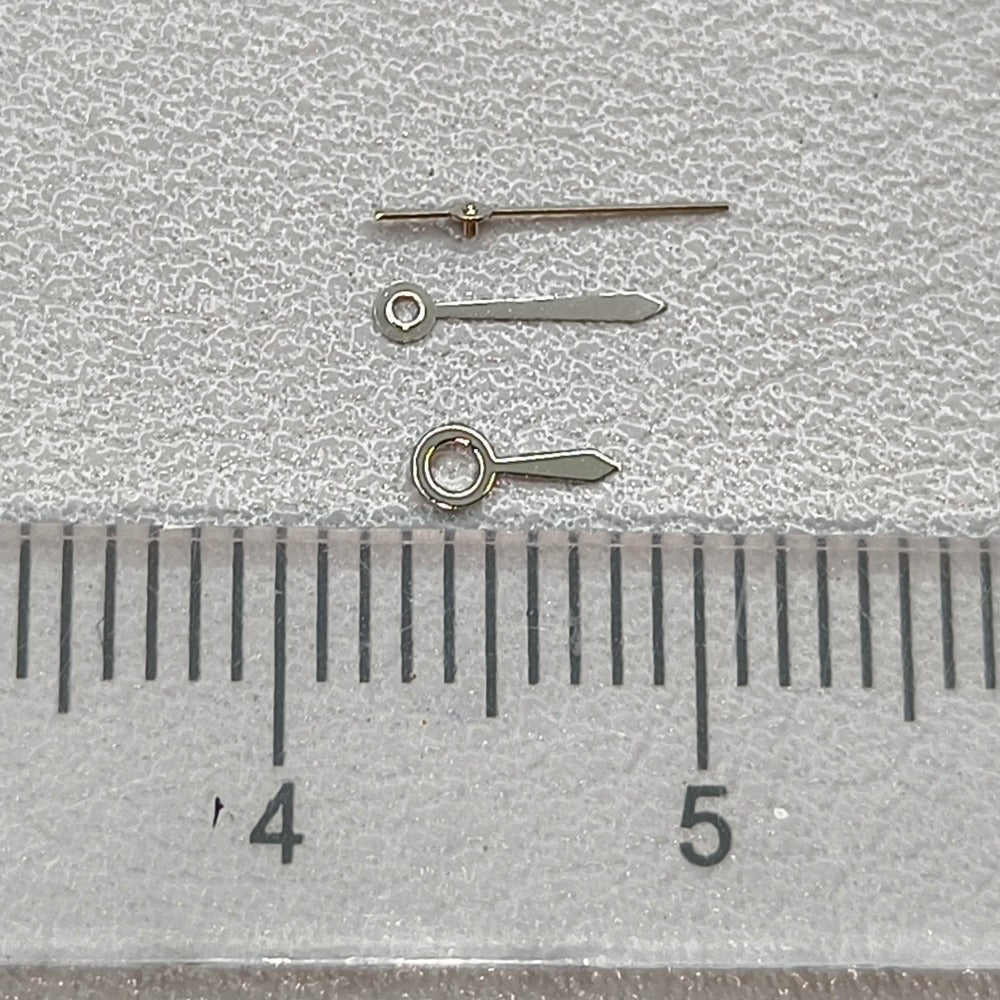 6mm Silver Polished Arrow Shape Watch Hands Sets Fit for Miyota 2035 2115 Movement Watch Part