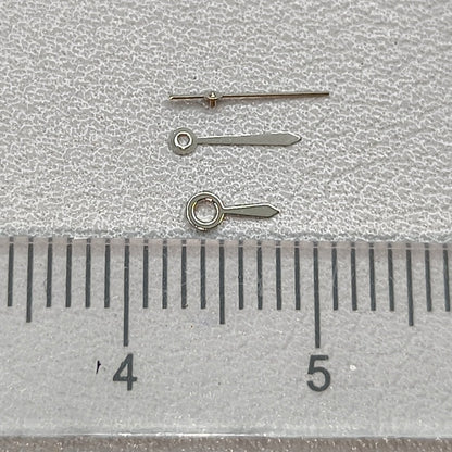 6mm Silver Polished Arrow Shape Watch Hands Sets Fit for Miyota 2035 2115 Movement Watch Part