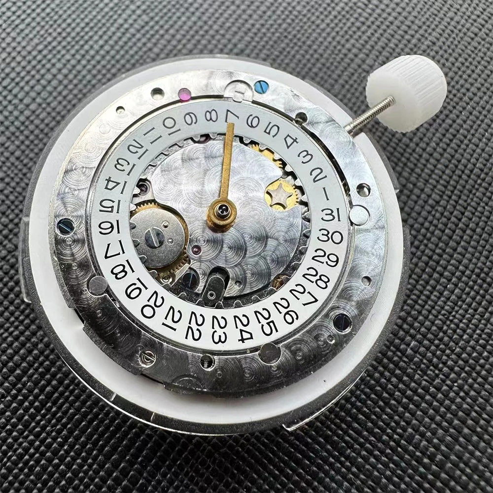 SHANGHAI VR 3135 automatic mechanical watch movement with blue balance for men?s 3135 fit.