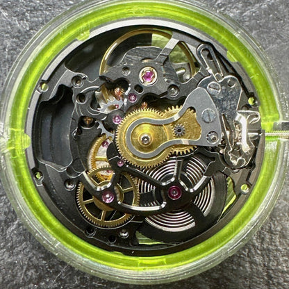 China Made Black Seagull 2824 Automatic Mechanical Movement Hollow 3 Hands