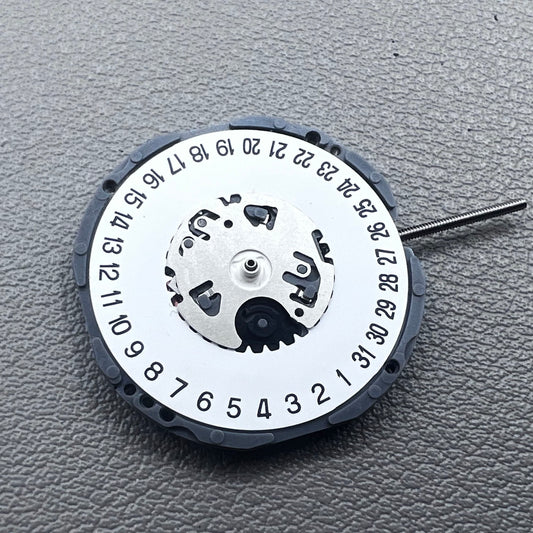 Japan Hattori VJ32 VJ32B Watch Quartz Movement Date@6