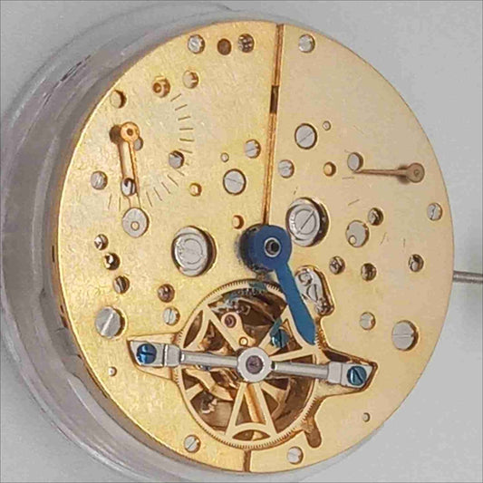 Mouvement mécanique à volant d'inertie doré de Shanghai, 3 aiguilles, petite seconde à 2/10