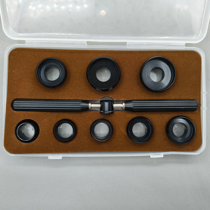Titanium Alloy Watch Back Cover Wrench Case Opener Kit For RLX/Tudor