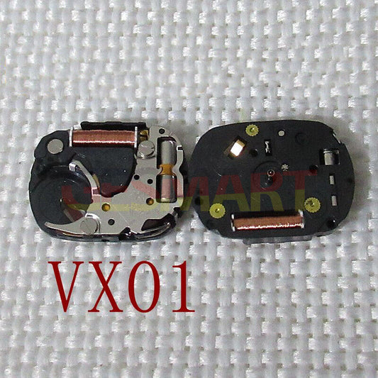 Japan Made Hattori Epson TMI VX01B quartz watch movement with stem for precise timekeeping and reliable performance