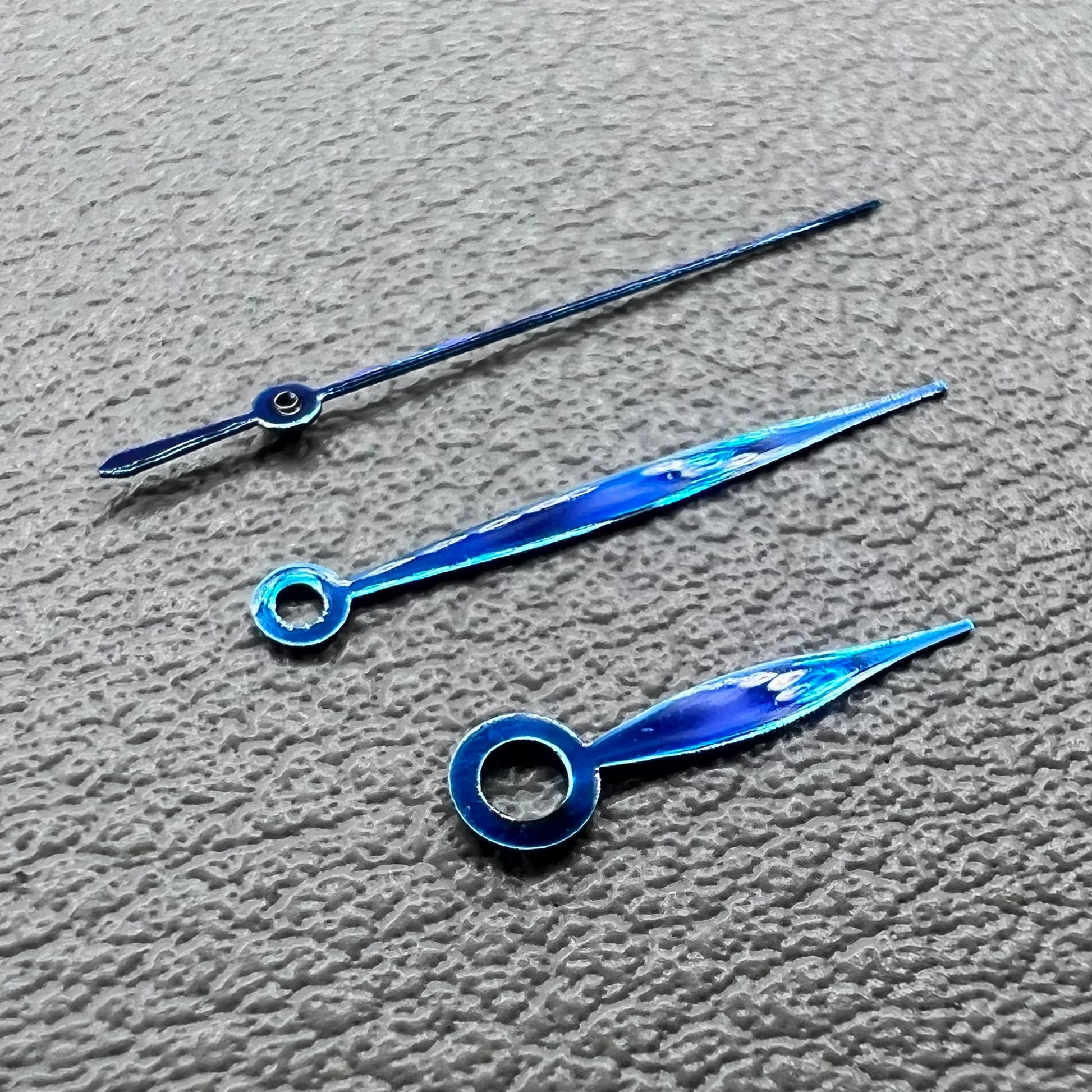 17.5mm blue 3 hands set for ETA2836 2824 2892A2 watch movement, precision fit accessory