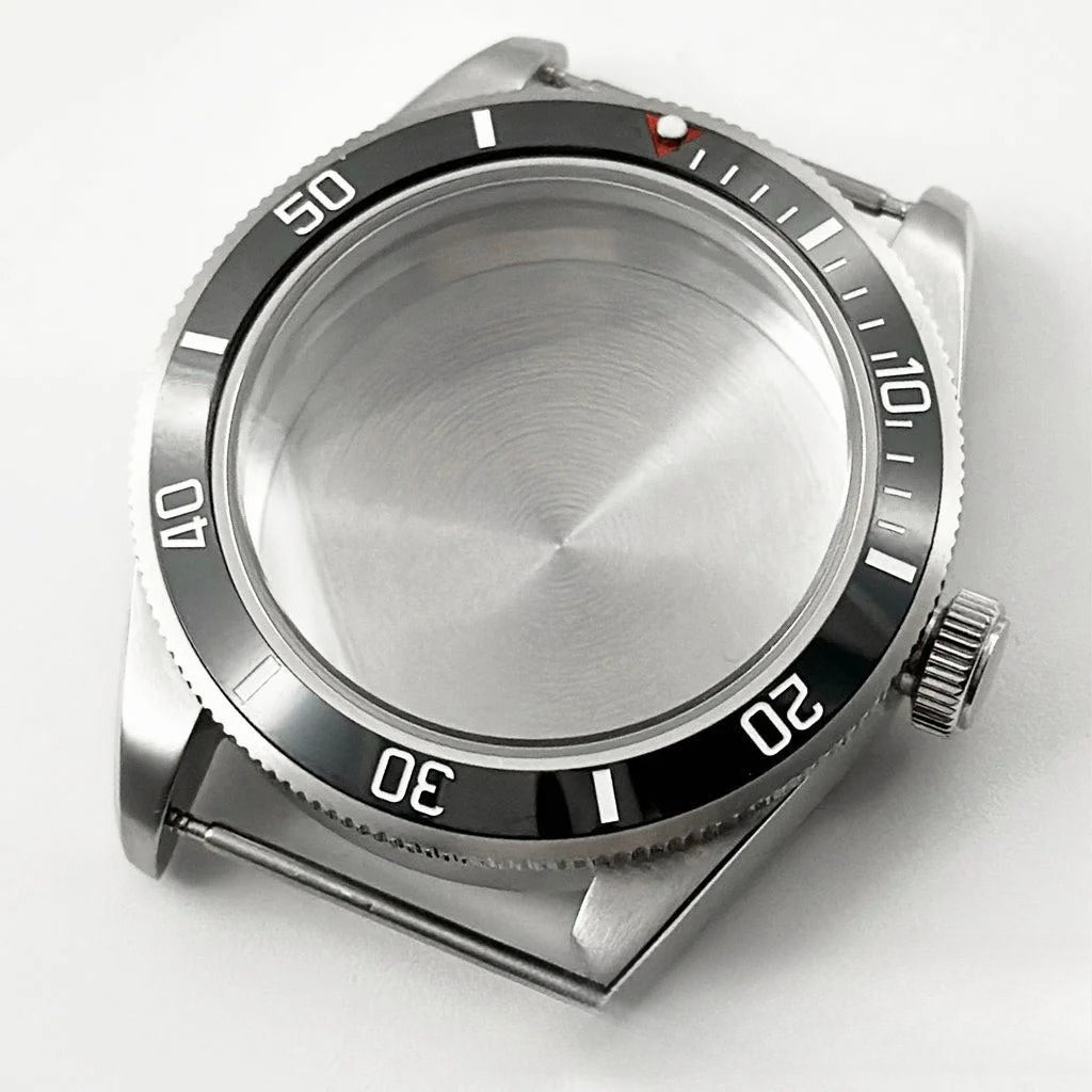 39MM Bezel Domed Sapphire Crystal Case for NH34 NH35 NH36 NH38 ETA 2824 PT5000