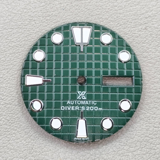watch dial with S logo