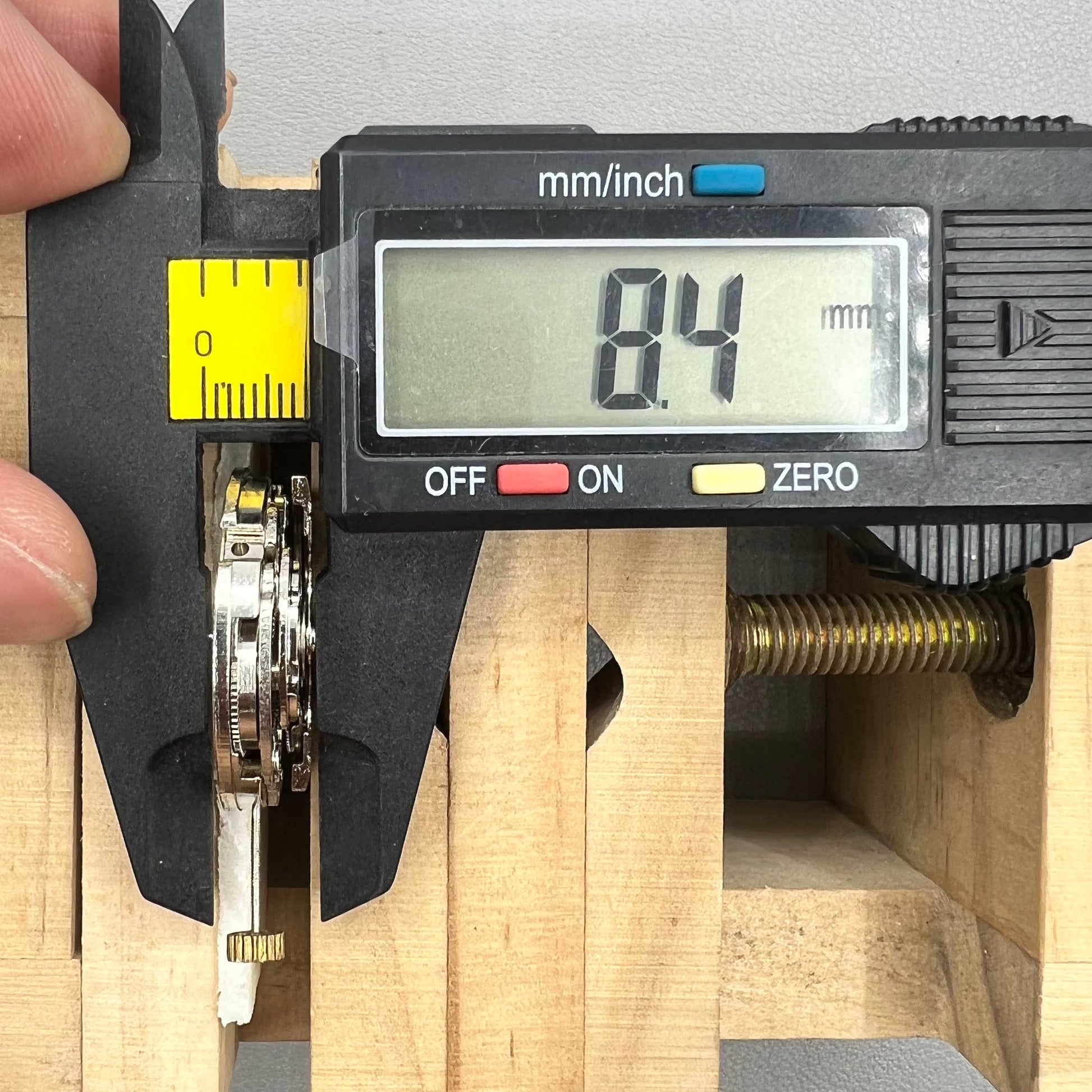 Shanghai 8120 automatic mechanical watch movement for disassembled watchmaking practice.