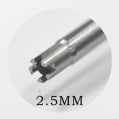 Precision 2.5mm 5-prong bezel cover remover screwdriver for Richard Miller watch repairs.