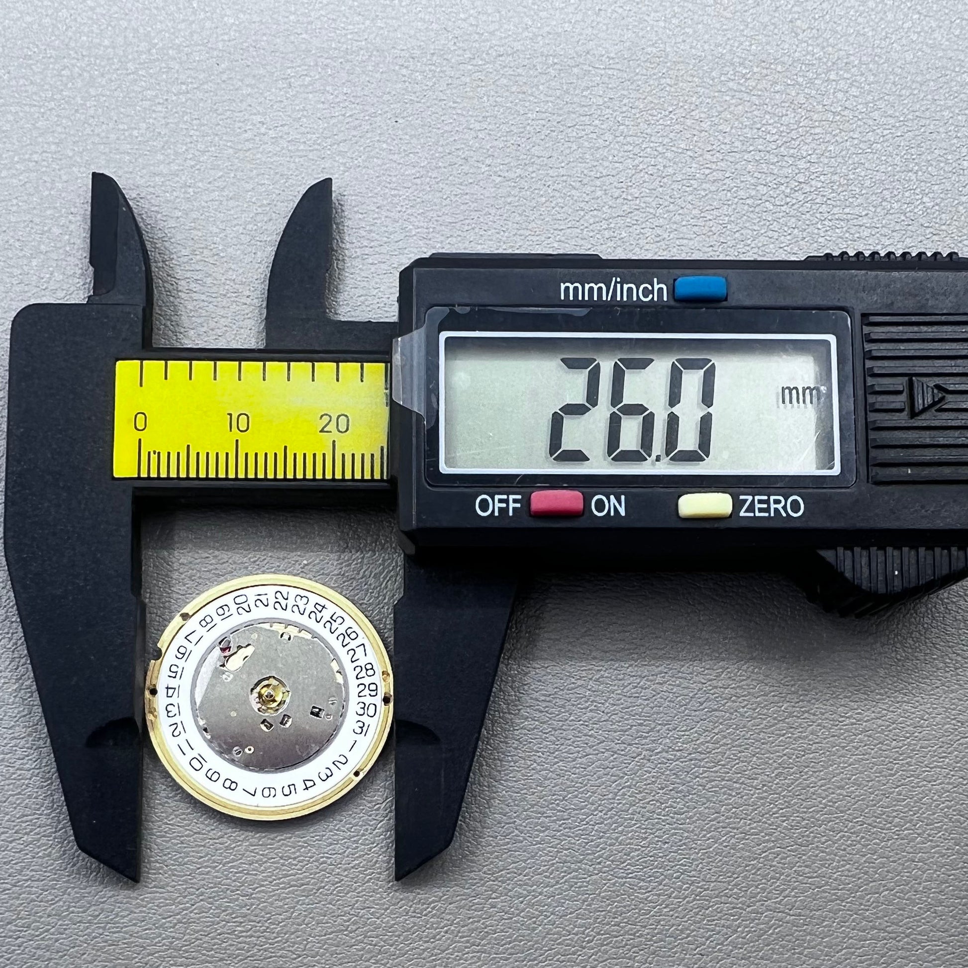 Swiss ETA E64.511 quartz watch movement with precise timekeeping for luxury watch repair and assembly.