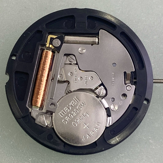 Swiss Part Ronda 517 quartz movement with single calendar at 6 and week display at 12 for watches.