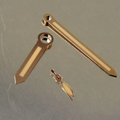 Rose Gold Vintage Watch Hands for ETA 6497/6498, ST3600 Movement ? Precision Replacement Parts by California Vintage
