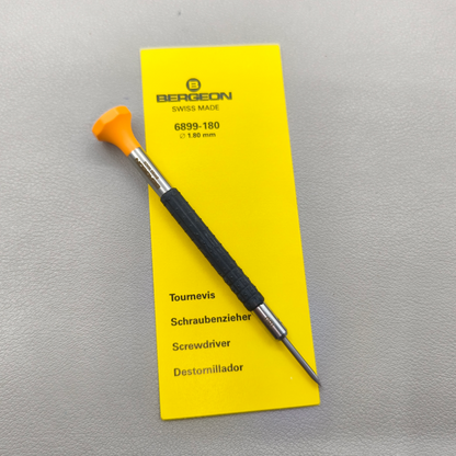 Bergeon 6899-180 Ergonomic Screwdriver 1.80mm Screws
