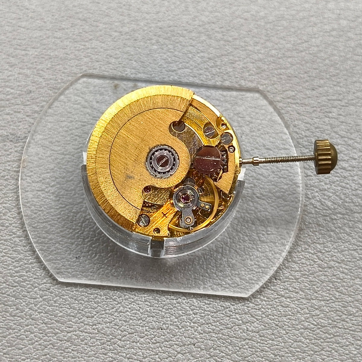 17.2mm Golden Plated Automatic Mechanical Movement for Lady Watch Cufflink Button