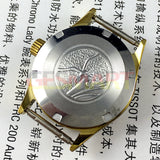 26mm Round Case Golden Nail Seagull Manual Mechanical Ladies Watch with Band