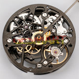 China Made HZ1A02A Silver/Golden/Black Hollow Automatic Mechanical Movement