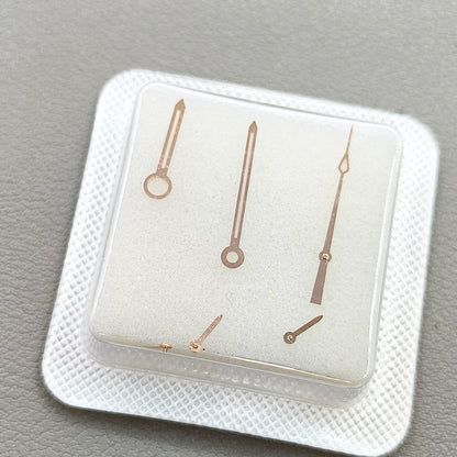 Rose Golden Trim 6Pins Watch Hands for Speedmaster/Seamaster ETA/Dandong 7750