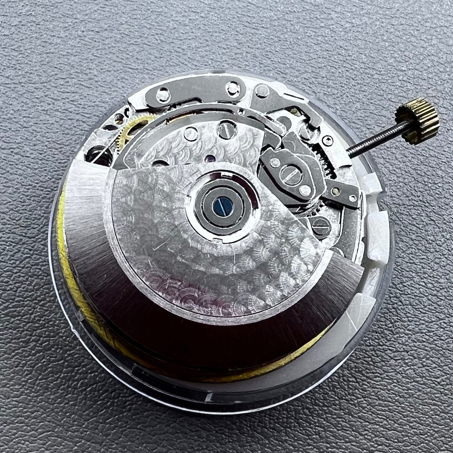 Shanghai 7750 Automatic Mechanical Movement Small Second@9 Black Day Date