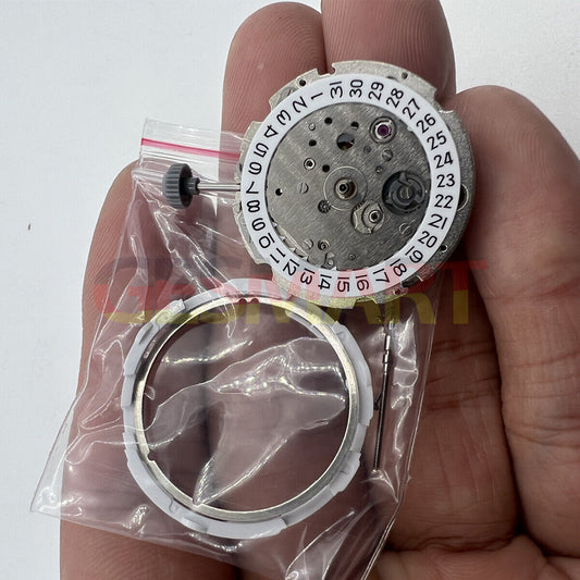 Genuine Japan Silver Miyota Citizen Men 8200 8215 Automatic Mechanical Movement
