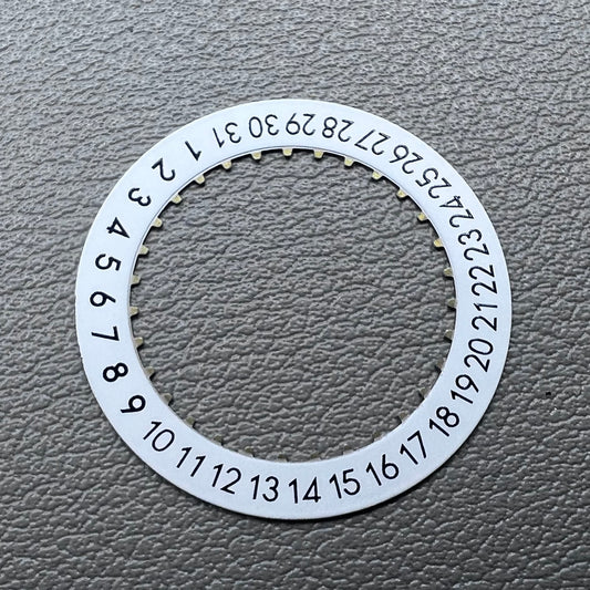 OM Font Date Disk Wheel for Watch ETA 2824 Movement Date@6