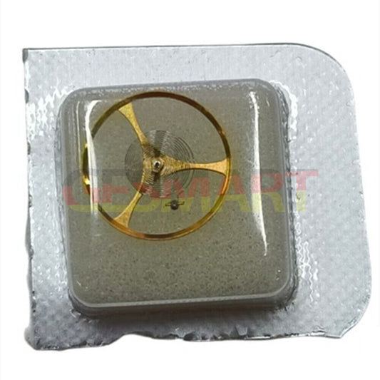 Complete balance wheel for China Made 7120 movement, precision watch repair component.