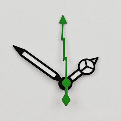 Lightning Second SUB Hands Green Luminous Watch Hands for NH34/35 NH36 NH38 NH70