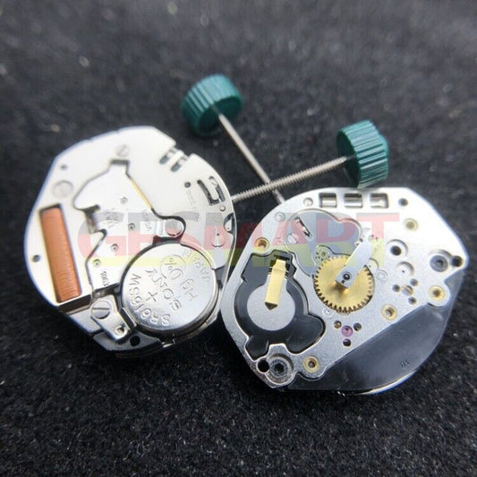 Ronda 1062 Swiss quartz watch movement with 2 hands, precise timekeeping for wristwatches.