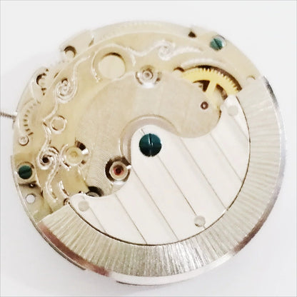 Half-Hollow Chinese 2813 8205 Auto Mechanical Movement 4 Hands Small Second@5/9