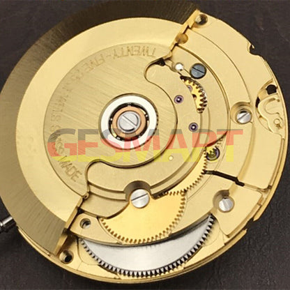 Genuine Swiss Golden Day Date watch by Geneva with ETA2836-2 V8 mechanical movement, luxury timepiece accessory.