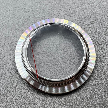 35.5mm Silver Stainless Steel Watch Back Cover Bottom Cover for Sub/Yacht/Vintage Case