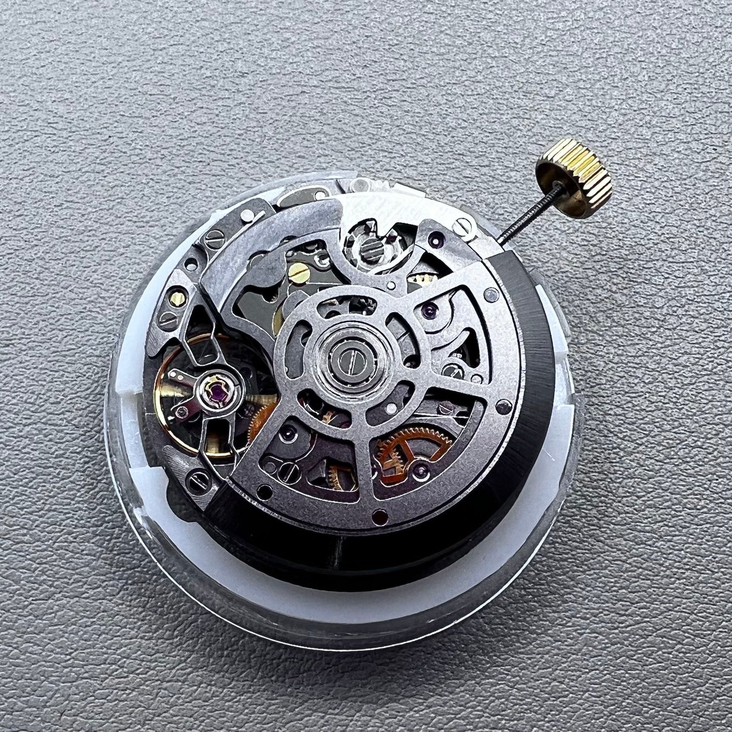 Dandong 4130 Black Hollow Automatic Mechanical Movement