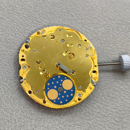 Ronda 706.3 Quartz Movement Multifunctional 6 Hands Small Second@3/9/12