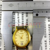 23mm Manual Mechanical Lady Watch Golden Nail Oval Case 17 Jew Single Calendar@6