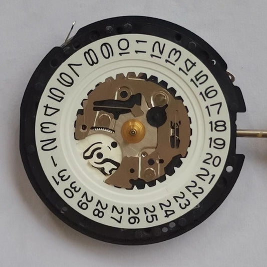 Seiko 5M62A quartz movement watch repair part, original Japan-made precision component.