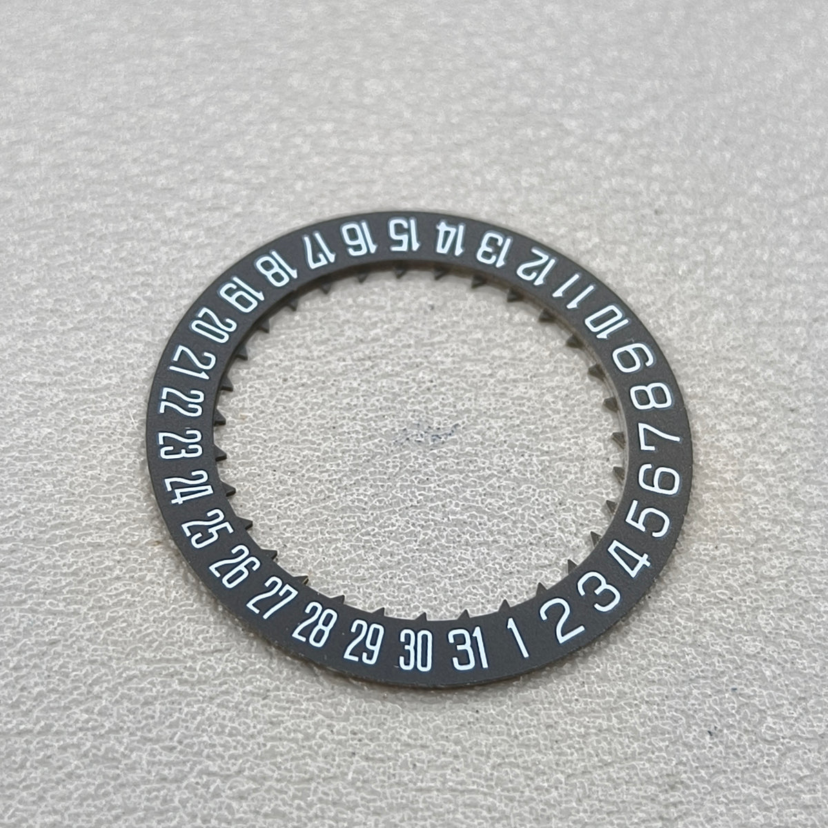 2 PIECES Black Special Font Date@6 Date Disk Wheel Date Wheel for Miyota 8215