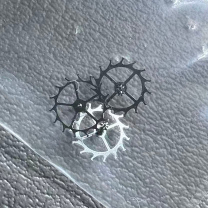1. Escape wheel set for NH35 NH36 watch movement by brand, precision fit with 3 pieces included.  