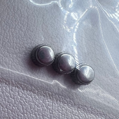 3 PIECES Replacement Parts Watch Crown Compatible with Movement 8200