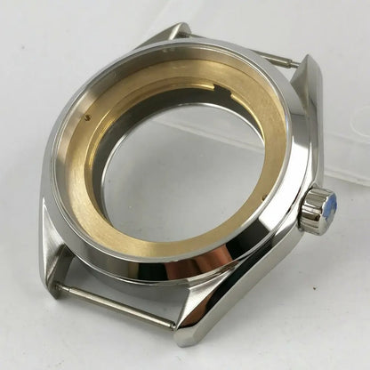 Polished Brushed 41mm 316L Watch Case Fit ETA 2836 Miyota 8215 NH35 NH36 C176