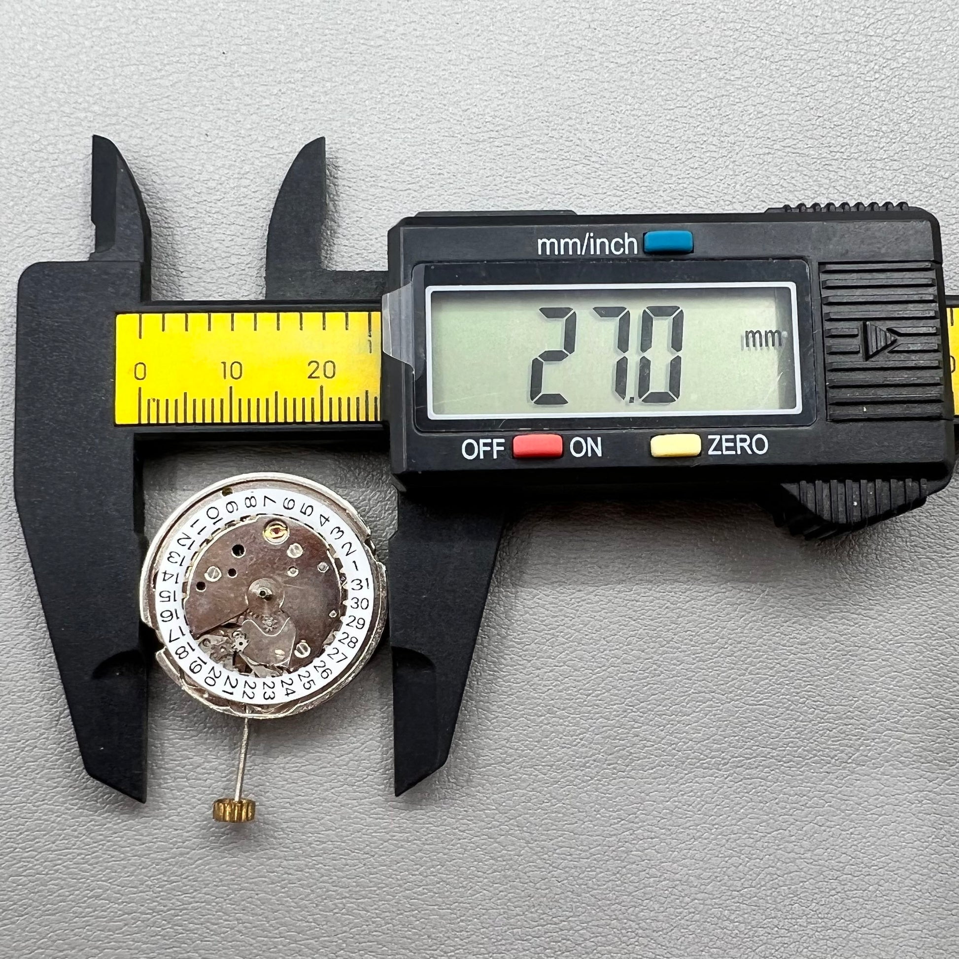 Shanghai 8120 automatic mechanical watch movement for disassembled watchmaking practice.