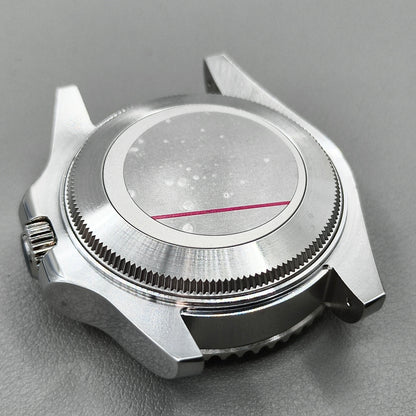 44mm Black Brown GMT Ceramic Bezel Watch Case for Deep SEA for NH34 NH35 NH36